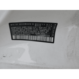 VOLKSWAGEN JETTA 2019-2021 FRONT LEFT OR RIGHT SIDE DOOR IMPACT CRASH SENSO