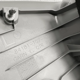 2016 - 2021 HONDA PILOT REAR DRIVER C PILLAR UPPER QUARTER PANEL TRIM COVER 2016 - 2021 HONDA PILOT REAR DRIVER C PILLAR UPPER QUARTER PANEL TRIM COVER