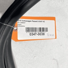 VOLKSWAGEN PASSAT 2012-2022 TRUNK DECK LID WEATHERSTRIP SEAL OEM VOLKSWAGEN PASSAT 2012-2022 TRUNK DECK LID WEATHERSTRIP SEAL OEM