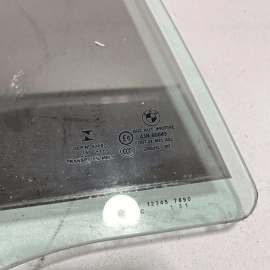 Rear Right / Passenger Side Door Window Glass BMW 528i 2011-2016 OEM