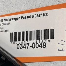 VOLKSWAGEN PASSAT 2012-2022 FRONT LEFT DRIVER SIDE INTERIOR DOOR PULL HANDL VOLKSWAGEN PASSAT 2012-2022 FRONT LEFT DRIVER SIDE INTERIOR DOOR PULL HANDL