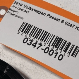 VOLKSWAGEN PASSAT 2012-2022 REAR LEFT OR RIGHT DOOR AUDIO SOUND SPEAKER OEM