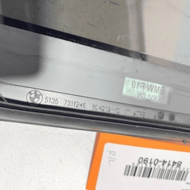 Rear Left / Driver Side Window Vent Glass BMW 528i 2011-2016 OEM
