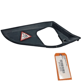 BMW 528i FRONT PASSENGER SIDE HOOD HINGE SUPPORT PANEL COVER INSERT OEM 201