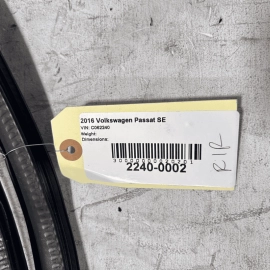 Rear Right Door On Body Weatherstrip Seal Volkswagen Passat SE 2012-2021 OE