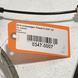 VOLKSWAGEN PASSAT 2012-2022 REAR LEFT DRIVER SIDE DOOR WINDOW REGULATOR OEM