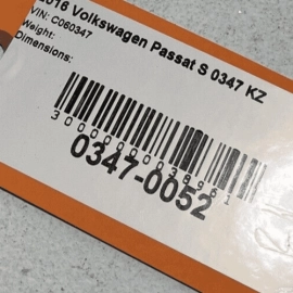VOLKSWAGEN PASSAT 2012-2019 REAR DRIVER SIDE EXTERIOR DOOR HANDLE OEM BURGU