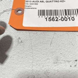 2011-18 AUDI A8 QUATTRO S8 FRONT LEFT OR RIGHT SIDE CRASH IMPACT SENSOR OEM