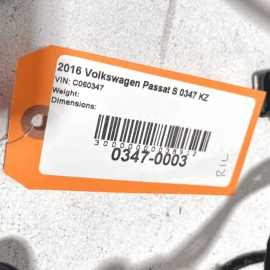 VOLKSWAGEN PASSAT 2016-2018 REAR LEFT DRIVER SIDE DOOR WIRE WIRING HARNESS  VOLKSWAGEN PASSAT 2016-2018 REAR LEFT DRIVER SIDE DOOR WIRE WIRING HARNESS