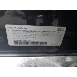 AUDI A8 QUATTRO 2011 - 2018 FRONT LEFT DRIVER SEAT MEMORY CONTROL SWITCH OE