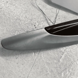 18-20 ACURA TLX FRONT LEFT DASH WOOD TRIM GRAIN MOLDING OEM 77307-TZ3-A02ZB