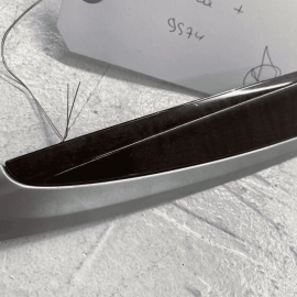 18-20 ACURA TLX FRONT LEFT DASH WOOD TRIM GRAIN MOLDING OEM 77307-TZ3-A02ZB