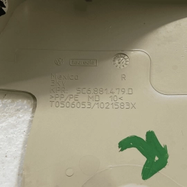 2011-2019 VOLKSWAGEN VW JETTA B7 PASSAT FRONT RIGHT SEAT INNER TRIM COVER O 2011-2019 VOLKSWAGEN VW JETTA B7 PASSAT FRONT RIGHT SEAT INNER TRIM COVER O