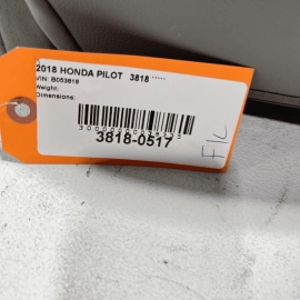 2016-2018 HONDA PILOT FRONT LEFT DRIVER SEAT BOTTOM UPPER CUSHION LEATHER O