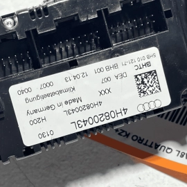 AUDI A8 L 2011-2014 DASH AC HVAC HEATER CLIMATE TEMPERATURE CONTROL SWITCH 