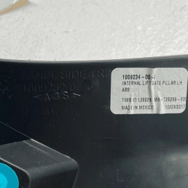 2012-2020 Tesla Model S Trunk Liftgate Tailgate Driver Side Cover Panel Tri