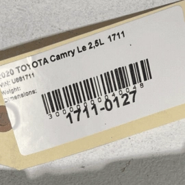 TOYOTA CAMRY 2018-2023 FRONT PASSENGER SIDE COWL VENT GRILLE SEAL COVER OEM