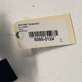 GMC TERRAIN 2018-2023 FRONT RIGHT PASSENGER DOOR SILL SCUFF PLATE TRIM COVE