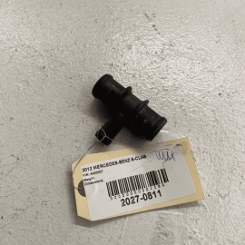 07-13 W221 Mercedes S550 HVAC Heater Water Outlet Hose Tube Pipe Branch Wye