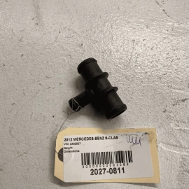07-13 W221 Mercedes S550 HVAC Heater Water Outlet Hose Tube Pipe Branch Wye