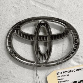 Toyota Camry XSE SE XLE LE Hybrid 2012-2023 Rear Deck Lid Emblem Chrome OEM