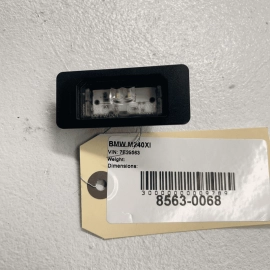 BMW M240xi F23 2017 - 2021 REAR LEFT OR RIGHT SIDE LICENSE PLATE LIGHT LAMP