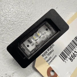 BMW M240xi F23 2017 - 2021 REAR LEFT OR RIGHT SIDE LICENSE PLATE LIGHT LAMP
