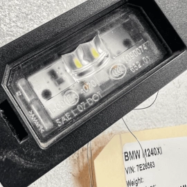 BMW M240xi F23 2017 - 2021 REAR LEFT OR RIGHT SIDE LICENSE PLATE LIGHT LAMP