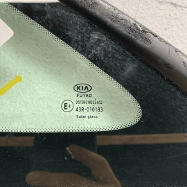2021 - 2022 KIA K5 REAR LEFT DRIVER SIDE QUARTER GLASS WINDOW OEM