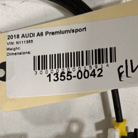 AUDI A6 2012-2018 S6 FRONT LEFT DRIVER SIDE DOOR LATCH LOCK ACTUATOR & CABL