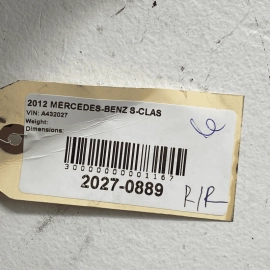 Mercedes W221 S550 CL550 Rear Right Passenger Spindle Knuckle Hub OEM 2007-