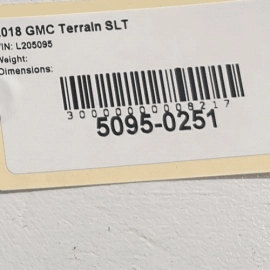 GMC TERRAIN 2018 Chevrolet Equinox FUSE RELAY JUNCTION BLOCK BOX COVER TRIM