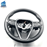 TOYOTA CAMRY XSE 2018 - 2023 STEERING WHEEL LEATHER W/ SWITCH BUTTON OEM BL