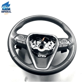TOYOTA CAMRY XSE 2018 - 2023 STEERING WHEEL LEATHER W/ SWITCH BUTTON OEM BL
