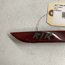 2012-20 Tesla Model S Rear Bumper Passenger Side Signal Lamp Light Reflecto