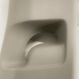 GENUINE 18-21 VW ATLAS REAR LEFT C PILLAR TRIM COVER PANEL OEM 3CN867287