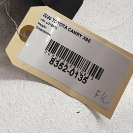 TOYOTA CAMRY 2018 - 2023 FRONT DRIVER SIDE DOOR SILL SCUFF PLATE TRIM COVER