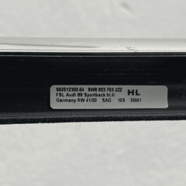 AUDI A5 SPORTBACK 2018 - 2023 REAR LEFT DRIVER SIDE DOOR WINDOW BELT MOLDIN