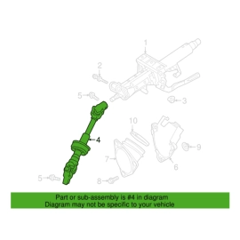 TOYOTA CAMRY XSE 2018-2023 Steering Column Intermediate Shaft OEM