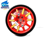 2014-2018 PORSCHE CAYENNE EMERGENCY SPARE TIRE 19R WHEEL RIM OEM