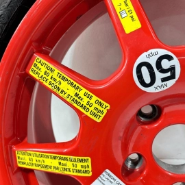 2014-2018 PORSCHE CAYENNE EMERGENCY SPARE TIRE 19R WHEEL RIM OEM