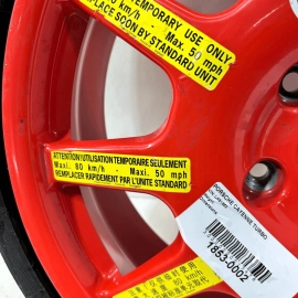 2014-2018 PORSCHE CAYENNE EMERGENCY SPARE TIRE 19R WHEEL RIM OEM