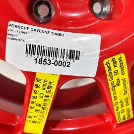 2014-2018 PORSCHE CAYENNE EMERGENCY SPARE TIRE 19R WHEEL RIM OEM