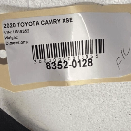 TOYOTA CAMRY XSE 2018 - 2023 FRONT LEFT DRIVER SIDE COWL KICK TRIM PANEL OE
