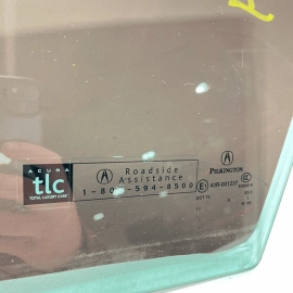 2015 - 2020 ACURA TLX TECH+A FRONT LEFT DRIVER SIDE DOOR WINDOW GLASS OEM