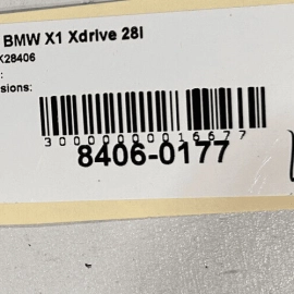 BMW X1 F48 2016-2022 X2 Z4 FRONT SEAT TRACK RAIL END CAP COVER TRIM OEM