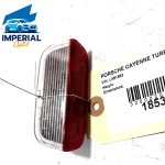 11-18 Porsche Cayenne Warning Light Reflector Red Lens Courtesy Trunk Lamp 