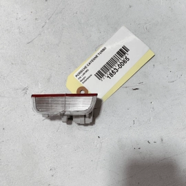 11-18 Porsche Cayenne Warning Light Reflector Red Lens Courtesy Trunk Lamp 