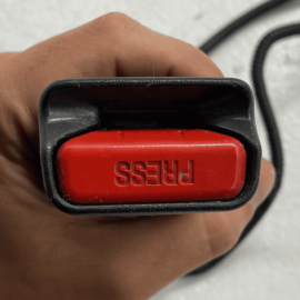 2015-2020 Acura TLX Front Passenger Seat Belt Black Buckle Genuine OEM