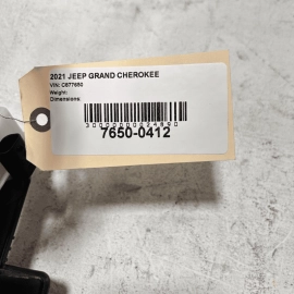 2021 JEEP GRAND CHEROKEE FUEL EVAPORATOR VAPOR CANISTER BLACK OEM